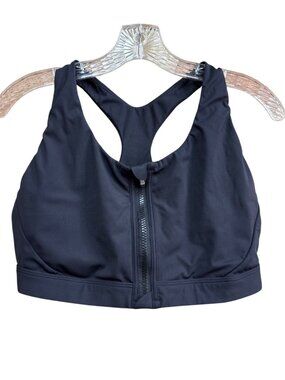 Athleta Hustle Bra Black XL